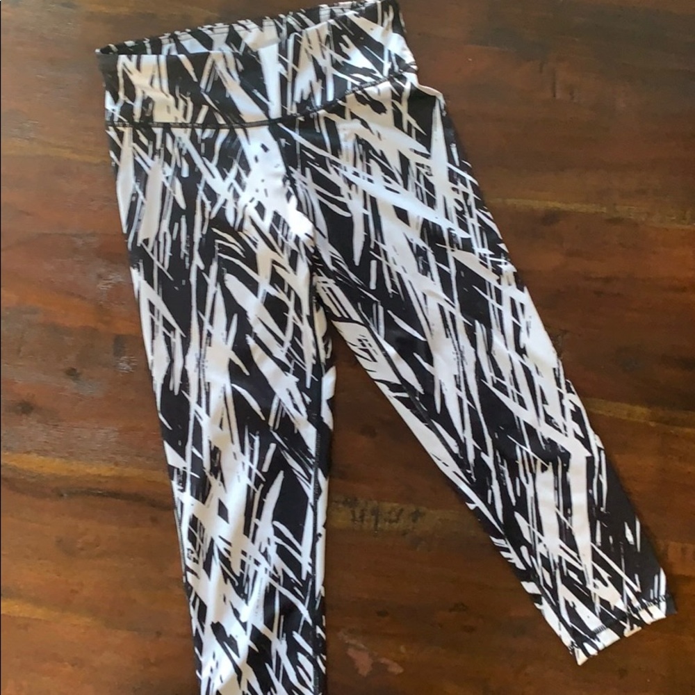 High-waisted Cropped Leggins